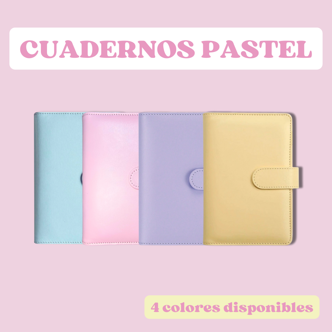 Pack Cuaderno Pastel